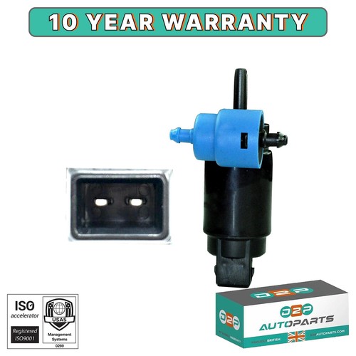 TWIN OUTLET WINDSCREEN WASHER PUMP FOR VAUXHALL VECTRA B C TIGRA CORSA