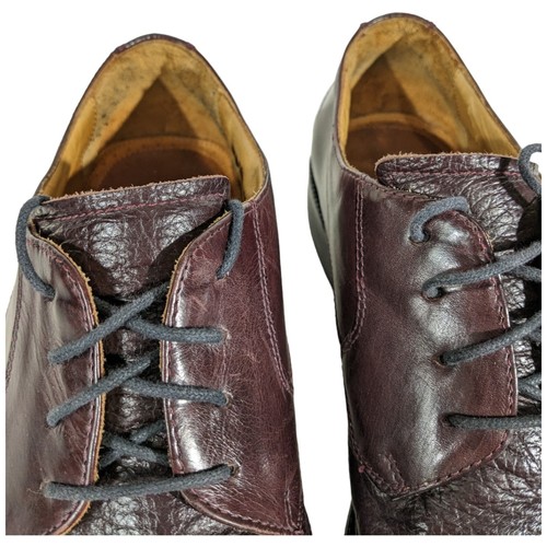 Pronto Uomo Firenze Mens Size 11 M Cordovan Leather Cap Toe Italian Oxford Shoes - Picture 6 of 20