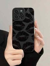 Custodia telefono minimalista rinforzata bordo labbro antigoccia per modelli iPhone Samsung