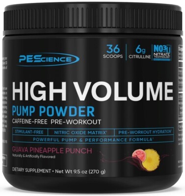 PEScience Hohes Volumen (Neue Formel), Guave Ananas Punsch - 270g