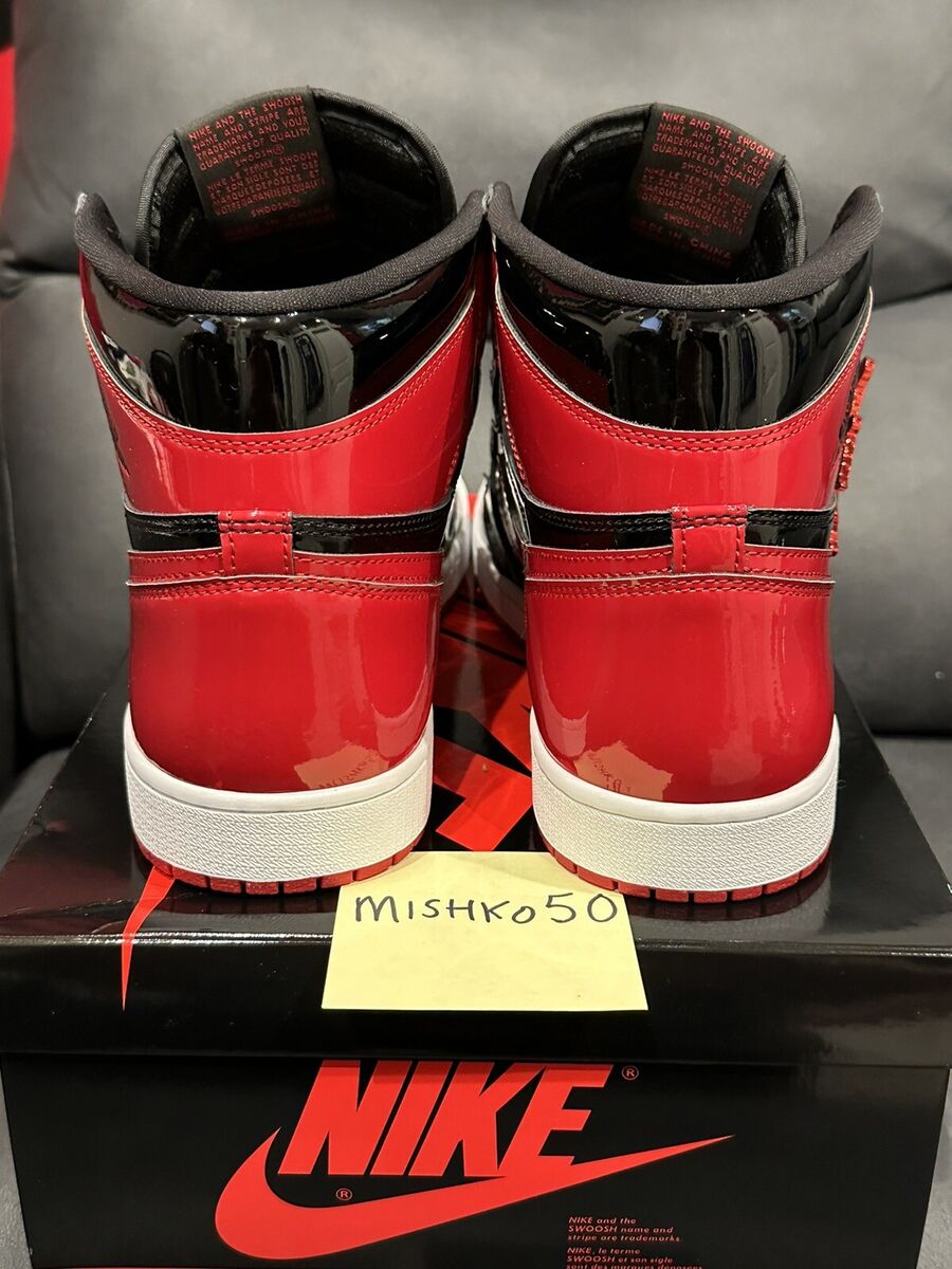 Air Jordan Retro 1 High OG Patent Bred Banned '85 Nike Dunk Air Jordan Retro 1 High OG Patent Bred Banned '85 Nike Dunk
