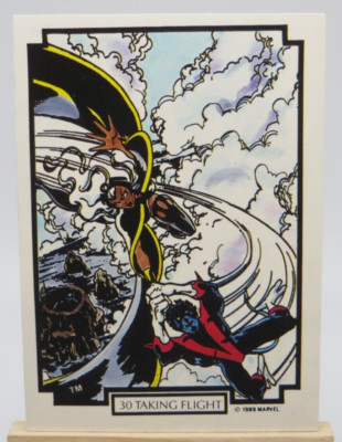 1989 Marvel Comic Images Card 30 TAKING FLIGHT trading card single