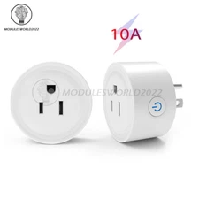 10A US Type WiFi Smart Plug Socket Remote Control Works With Alexa Google Home