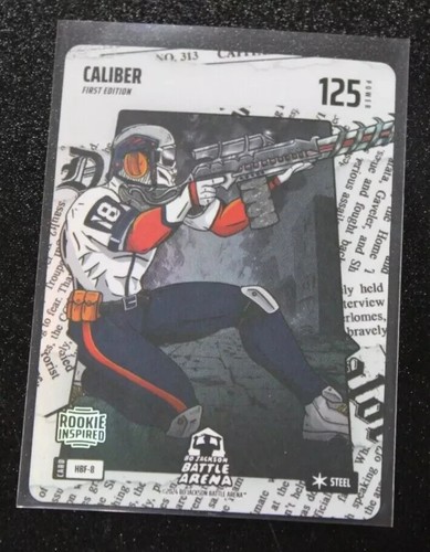 Bo Jackson Battle Arena Headliner Battlefoil Steel Caliber #8 Caleb Williams