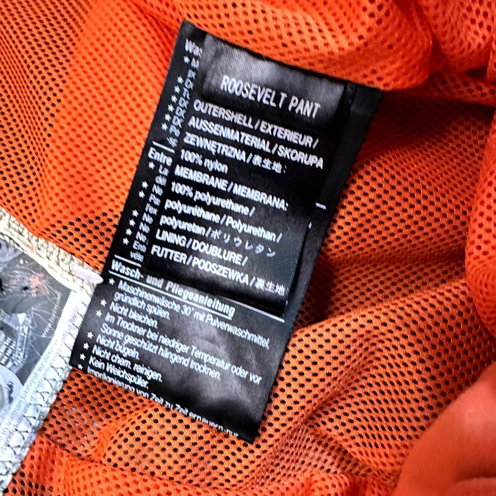 burton roosevelt adjustable snowboard pants