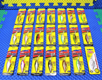 Berkley Flicker Shad Dives 9'-11' Size 5 FFSH5M Series CHOOSE YOUR COLOR!