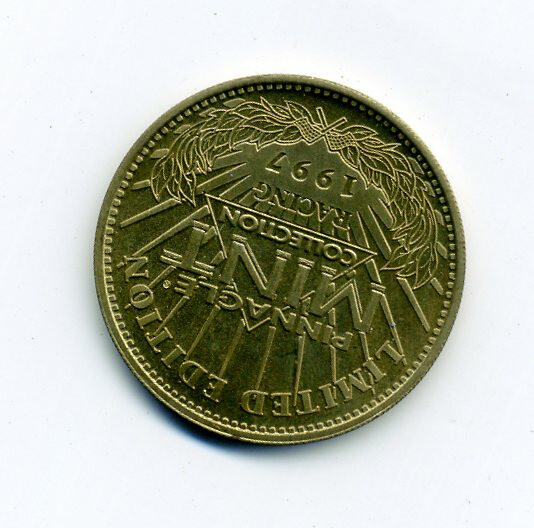 1997 Pinnacle Mint Collection RICHARD CHILDRESS RACING Gold Plated