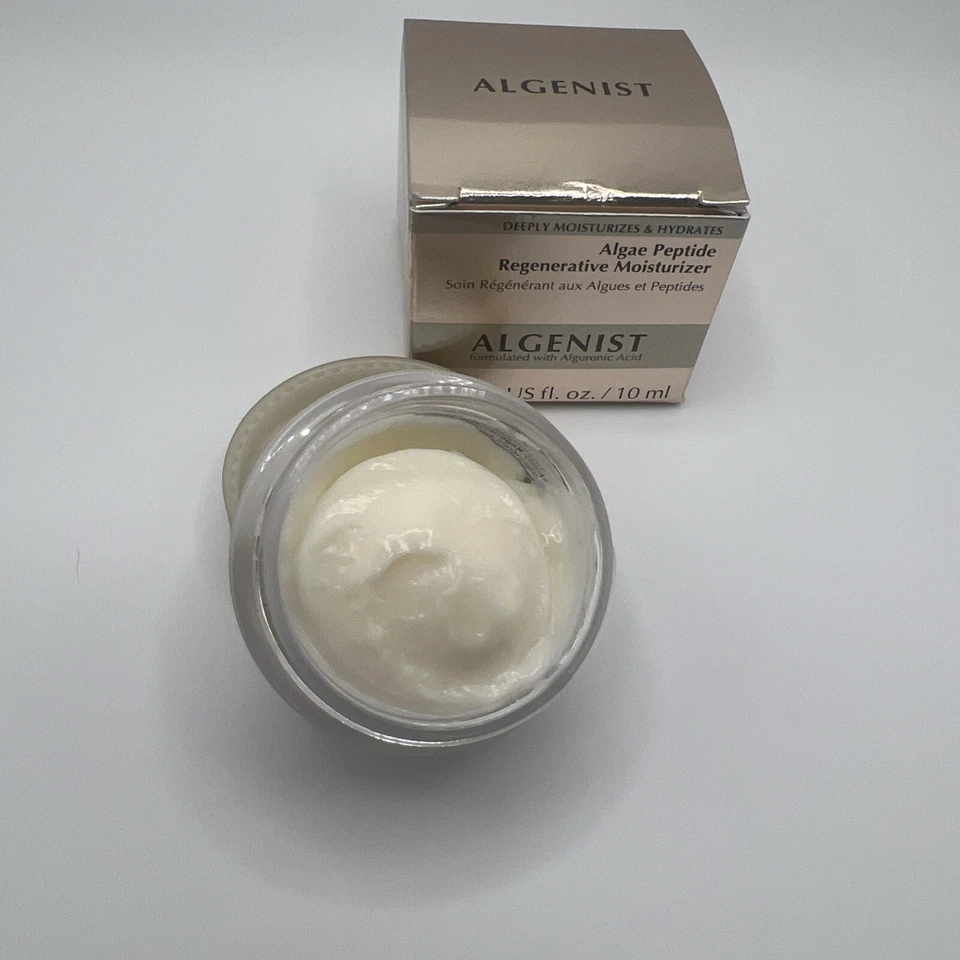 ALGENIST Algae Peptide Regenerative Moisturizer 0.34 oz/10mL LOT OF 2 - Image 4 of 4
