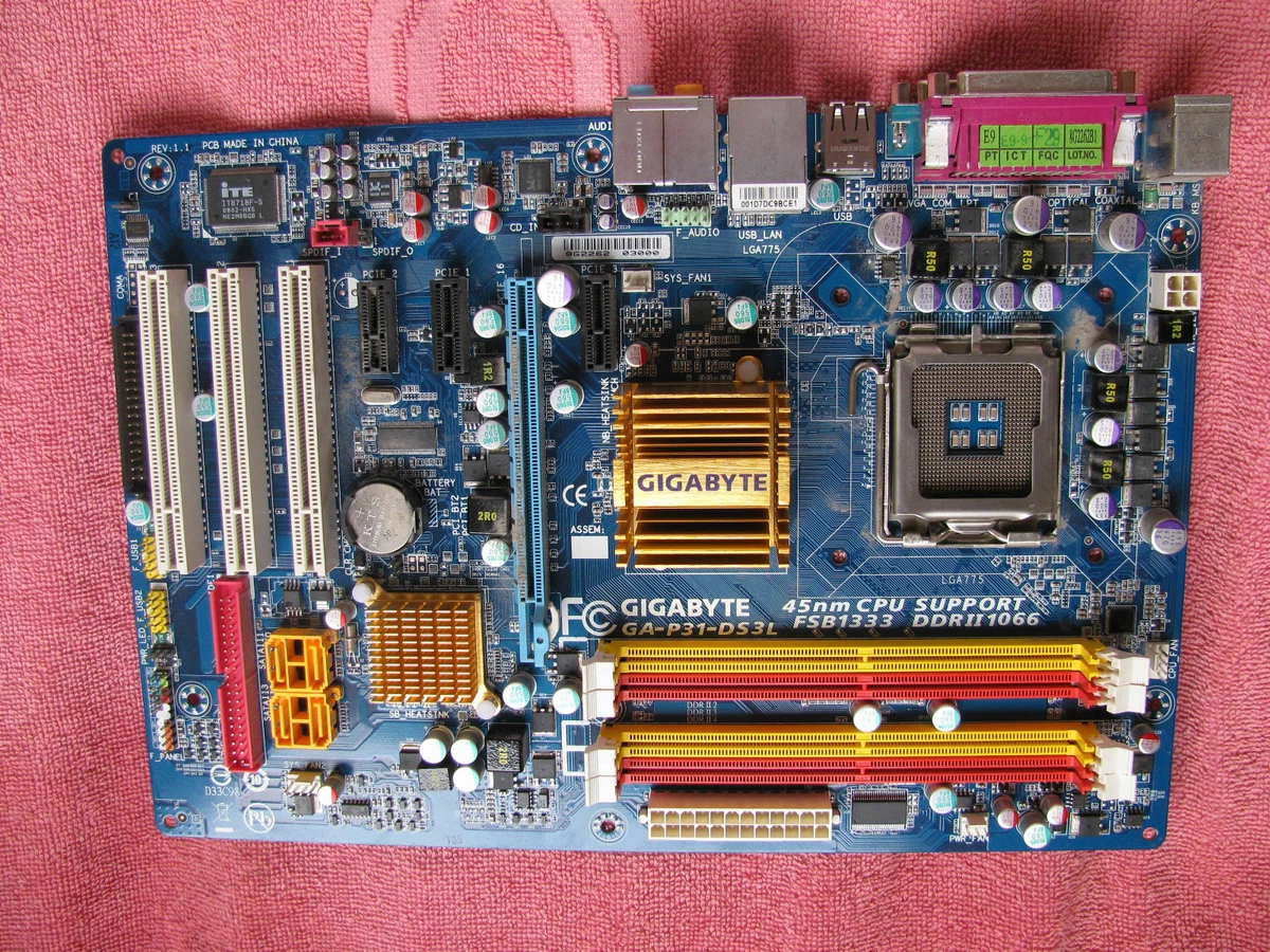 Gigabyte Technology GA P31 DS3L LGA 775 Socket T Intel