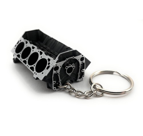 Big Block Chevy V8 Keychain - BBC Chevrolet Engine Block- GM Engine ...