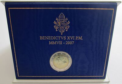 Vatican 2 Euro 2007 Pope Benedict XVI | eBay