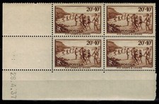 Coin Daté / Dated corner PTT sports et loisirs N° 345 du 29.4.37 Neuf ** / MNH