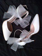 Custom White Wedding Shoes