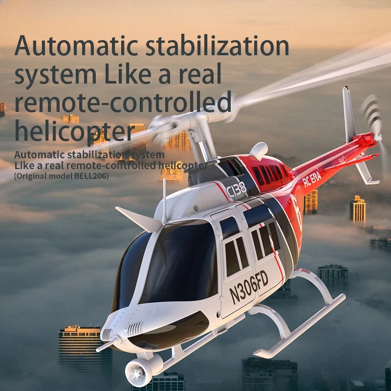 C138 1:36 Remote Control Simulation RC Altitude Hold 2.4g Genuine 6axis Gyro - Image 3 of 4