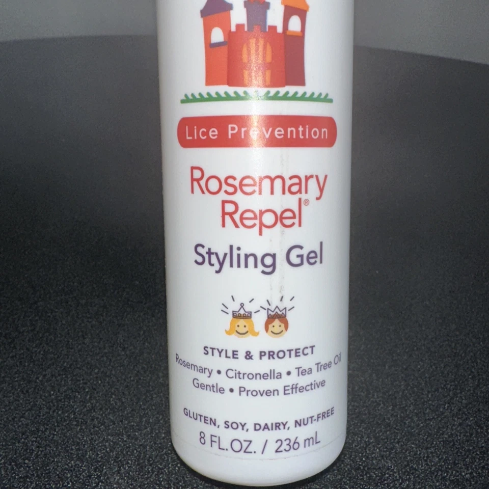 LOT of 2-Fairy Tales Lice Prevention Rosemary Repel Styling Gel 8oz each - Image 3 of 4
