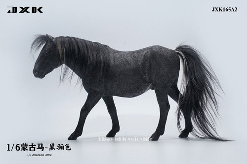 JXK 1/6 Mongolian Horse Model Animal Mongolica Figure Gift Toy Collector Decor - Picture 28 of 75