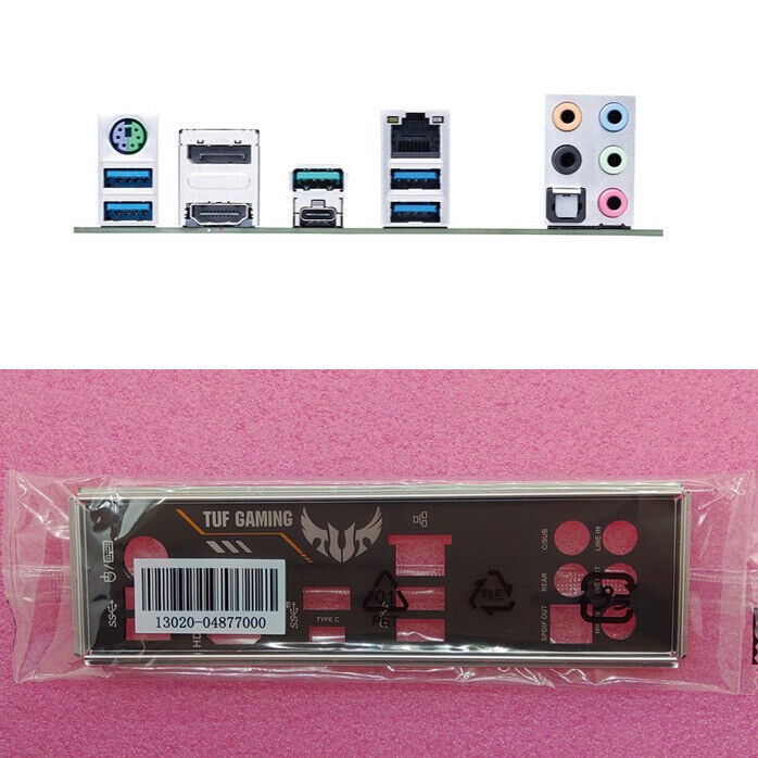 Original For Asus TUF GAMING Z490-PLUS Shield I/O IO Rear