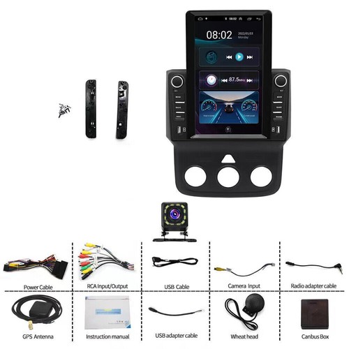9.7'' Android 13 For 2013-2018 Dodge Ram 1500 2500 3500 Stereo Radio GPS Carplay - Picture 24 of 24