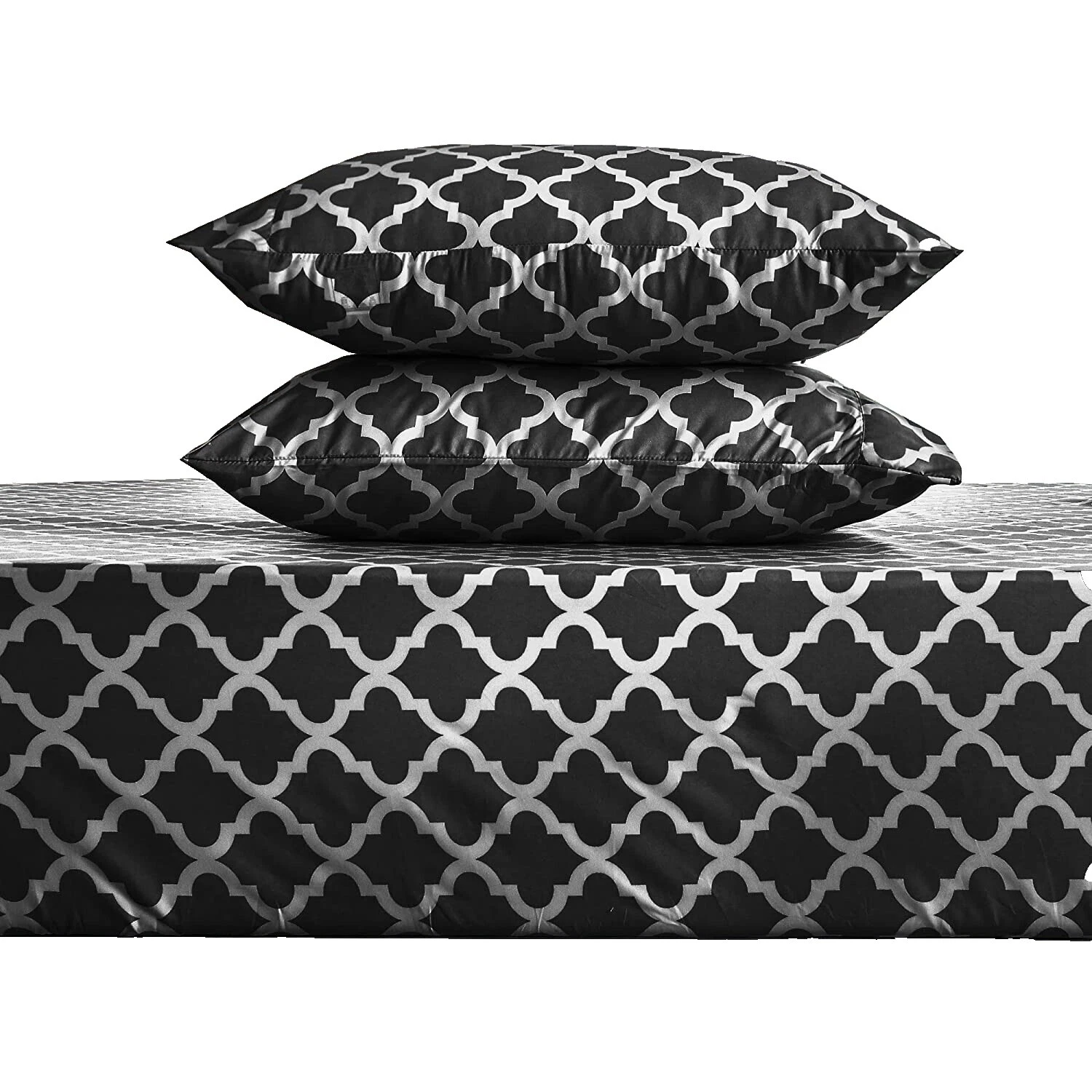 Lux microfibra Rey fundas de edredón y Juegos de Cama