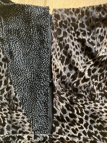 Reiss Lulan animal print burnout cocktail dress, size 6 uk - Picture 11 of 13