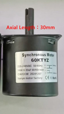 1PC for 20L 50L juice machine mixing cold drink machine motor 60KTYZ motor