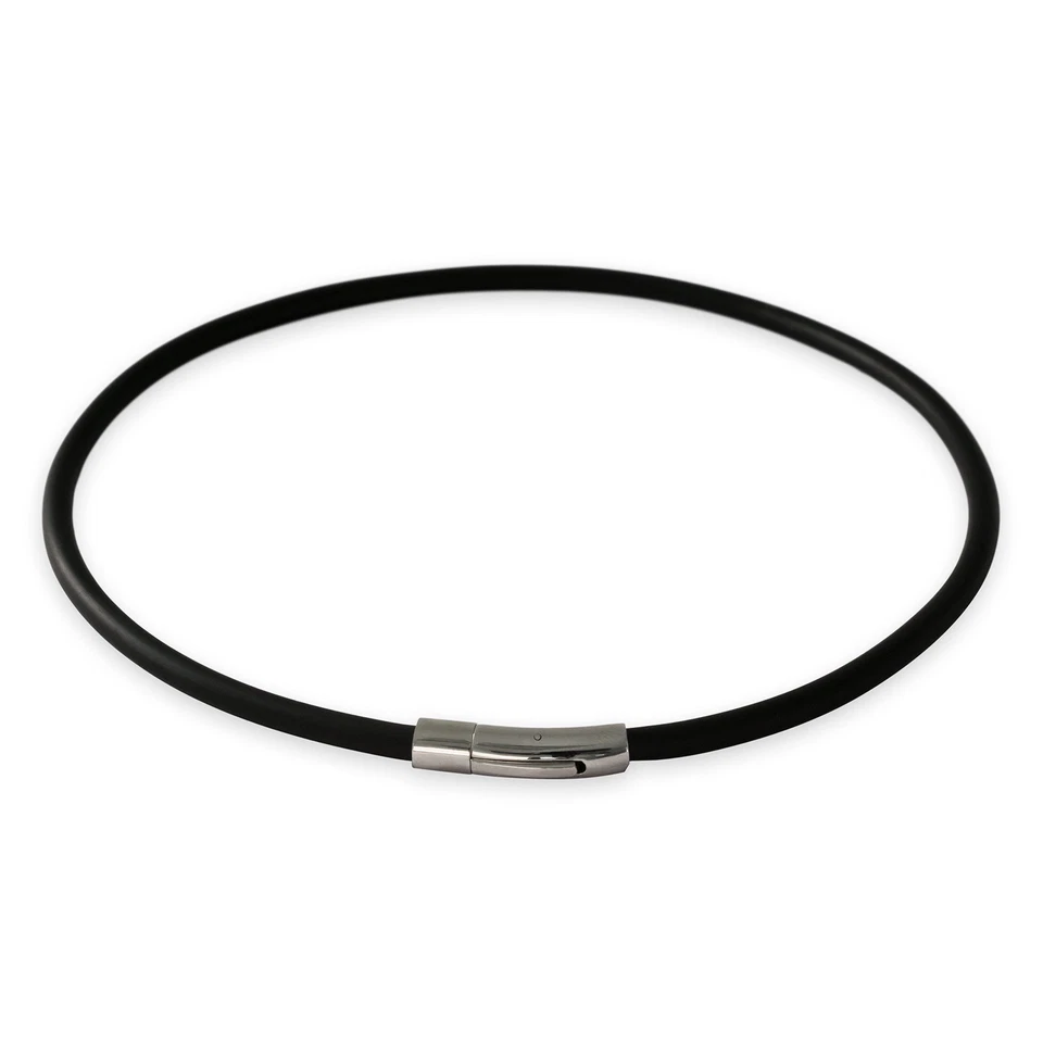 Kautschuk Kette Halskette Armband Choker Surfer 18-70 cm / 2, 3, 4, 5, 6 mm  - Bild 2 von 4