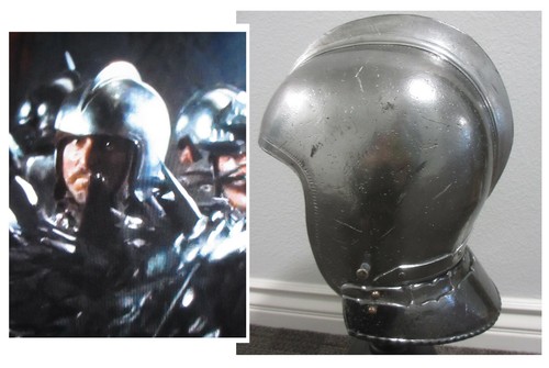 Screen Used SNOW WHITE & THE HUNTSMAN KING ARMY HELMET Production Wardrobe Prop - 第 1/12 張圖片