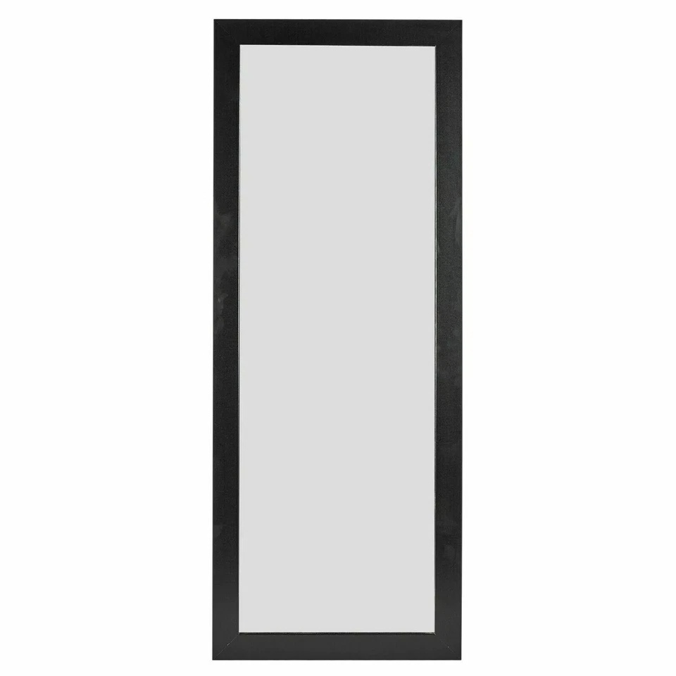 Tall Full Length Mirror Wall Hang Mounted Wood Frame Home Decor 97cm x 37cm - Image 2 of 4