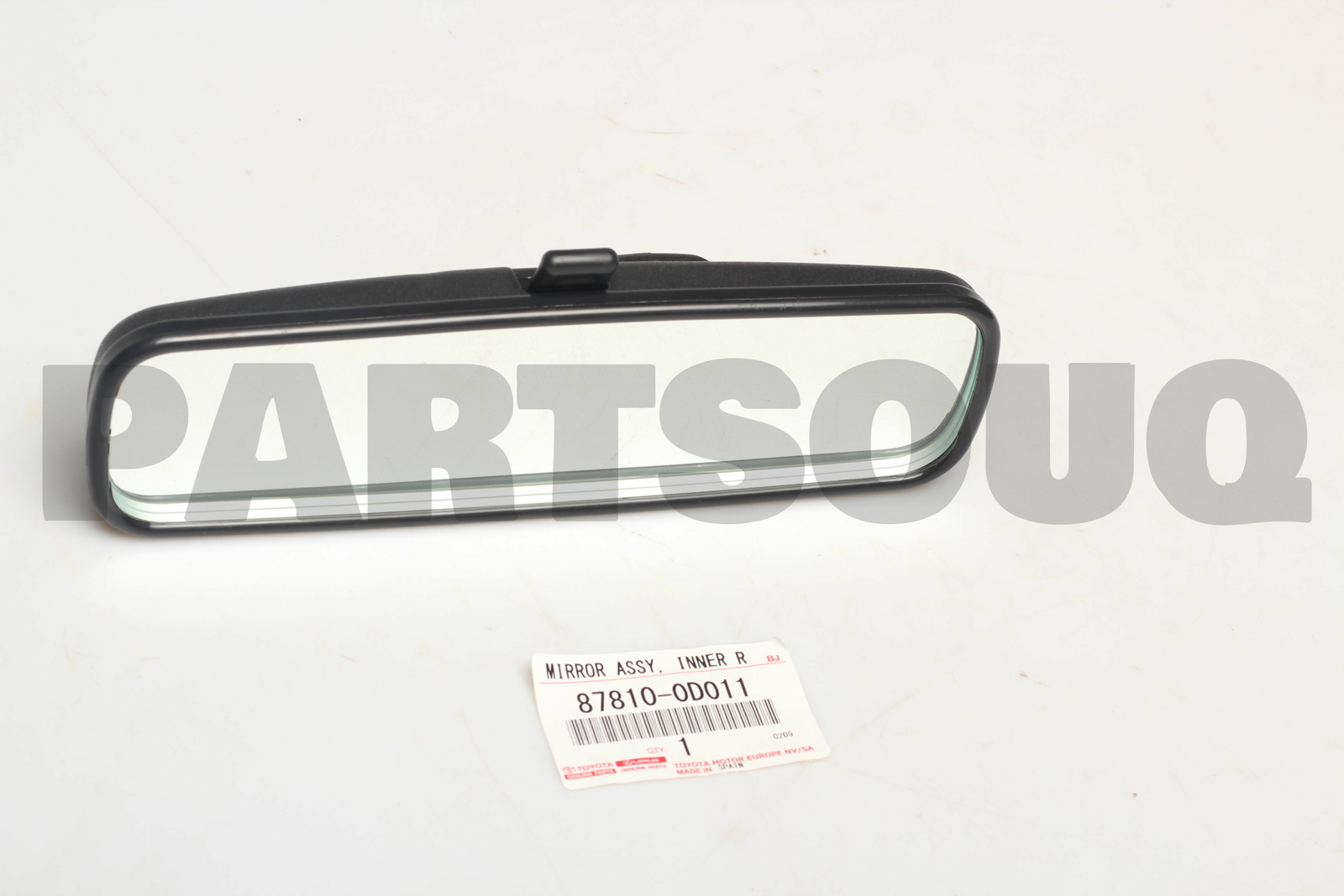 878100D011 Genuine Toyota MIRROR ASSY, INNER REAR VIEW 87810-0D011  