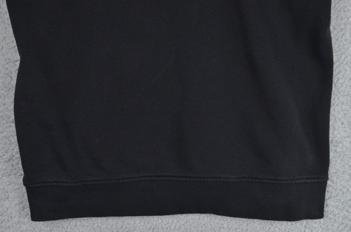 Vintage Adidas Hoodie Mens Small Black Skater Center Trefoil - Picture 14 of 19