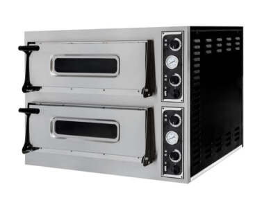 Pizzaofen Basic 44, HENDI, 2 Kammern, 400V/9400W, 975x814x(H)860mm