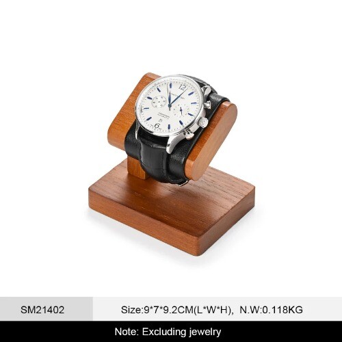 Wood Watches Display Stands Base Watch Necklace Bracelet Organizer Rack Bangle - Bild 37 von 43