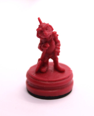 32 mm rote Miniatur Labyrinth Kobold Figur - unbemalt Diorama Theke