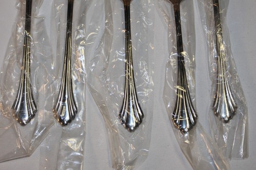 Oneida Bancroft Edelstahl SALATGABELN Gabel Besteck 6 7/8" - 5er Set Neu/Unbenutzt - Bild 3 von 5