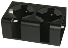 Tuffy Security Products 034-01 Drink Holder Standard Double