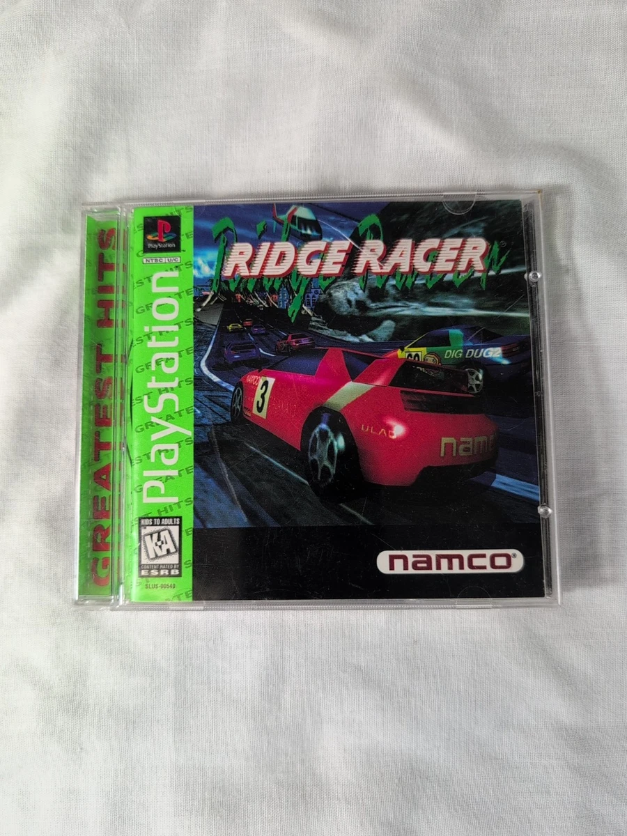 Ps1 Ridge Racer Black Label Original Japonês Sa | Frete grátis