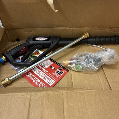 #ad OEM Simpson Pressure Washer Replacement Spray Gun Wand And Nozzles $33.29