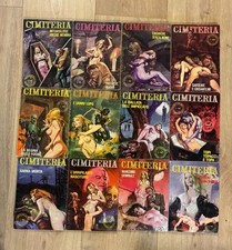 CIMITERIA sequenza 1/12 del 1977 i primi 12 numeri !!! EDIFUMETTO