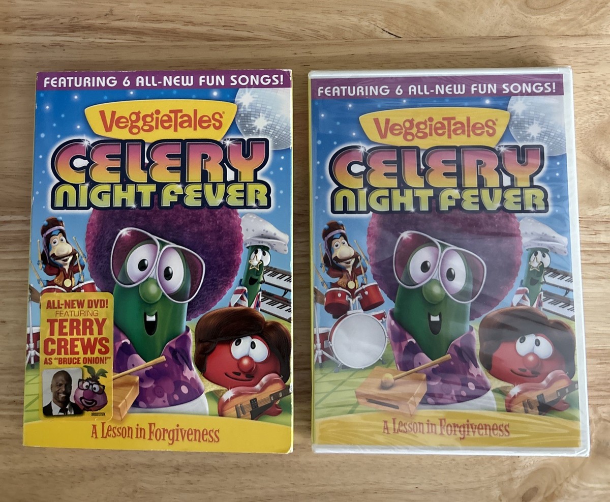 Celery Night Fever a Lesson in Forgiveness Children's Veggie Tales