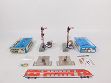 Märklin H0 AC 2x Hauptsignal Flügelsignal Signal 7039 7040 sg+OVP #EK495-0,5