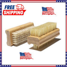 Wooden Nail Brush for Scrubbing, Fingernail Brush Nail Scrub Brush Cleaner - US