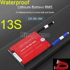 Waterproof 13S 48V BMS Li-ion Lithium Battery MOS Protection Board with balance