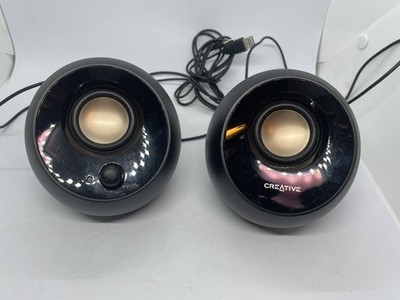 Creative Labs Pebble USB 2.0 Desktop Speakers - Black