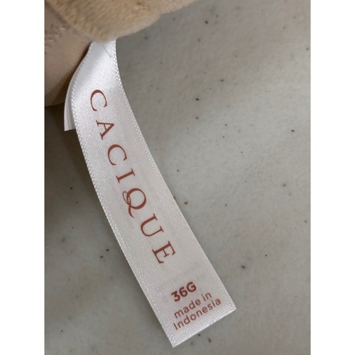 Reggiseno push up senza spalline Cacique 36G beige con ferretto convertibile - Foto 2 di 2