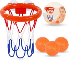 Bath Toys, Bathtub Basketball Hoop for Kids Toddlers, Bath Shower Toys for Kids,