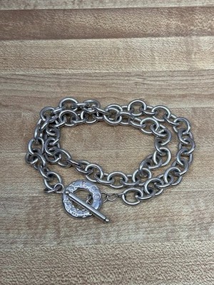 Tiffany & Co Sterling Silber Knebelkette Halskette Vintage 925 echt 55 Gramm