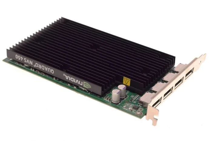 NVIDIA Quadro NVS 450 512MB PCI-E Video Card 4 x DisplayPort Connect 4 monitors - Image 3 of 4