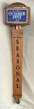 SAM ADAMS SEASONAL BEER TAP HANDLE VINTAGE OKTOBERFEST, WINTER, SUMMER. 14" TALL