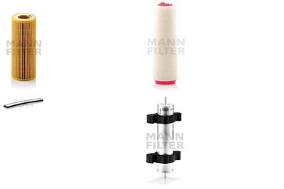 MANN-FILTER Inspektionspaket Filtersatz XL Filtereinsatz Leitungsfilter für BMW