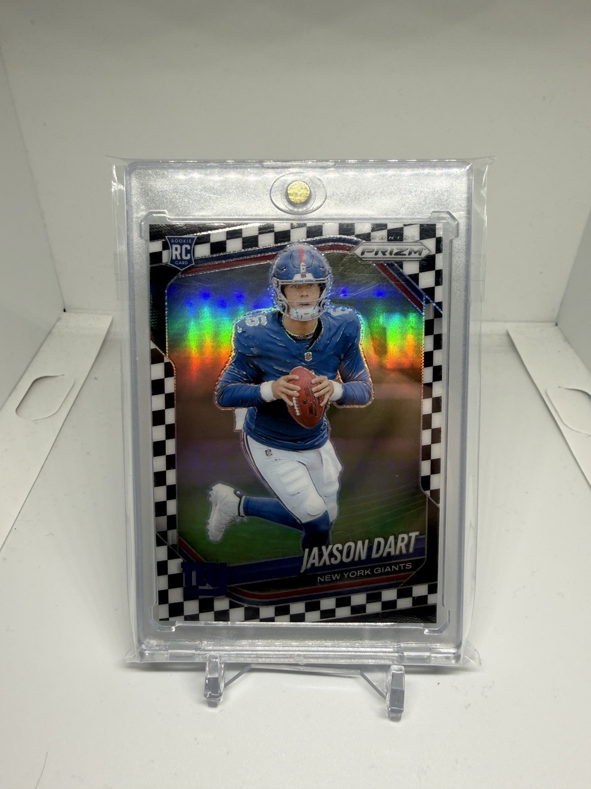2025 Panini Prizm 332 Jaxson Dart Black & White Checker